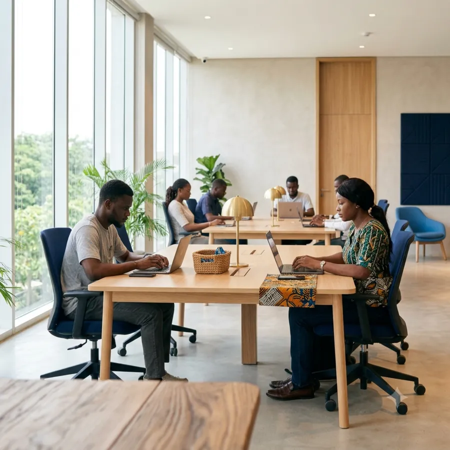 Members focused at GuruSpace