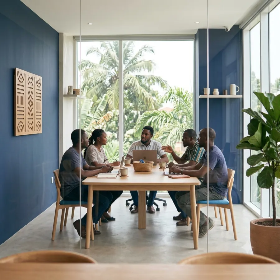 Meeting room at GuruSpace